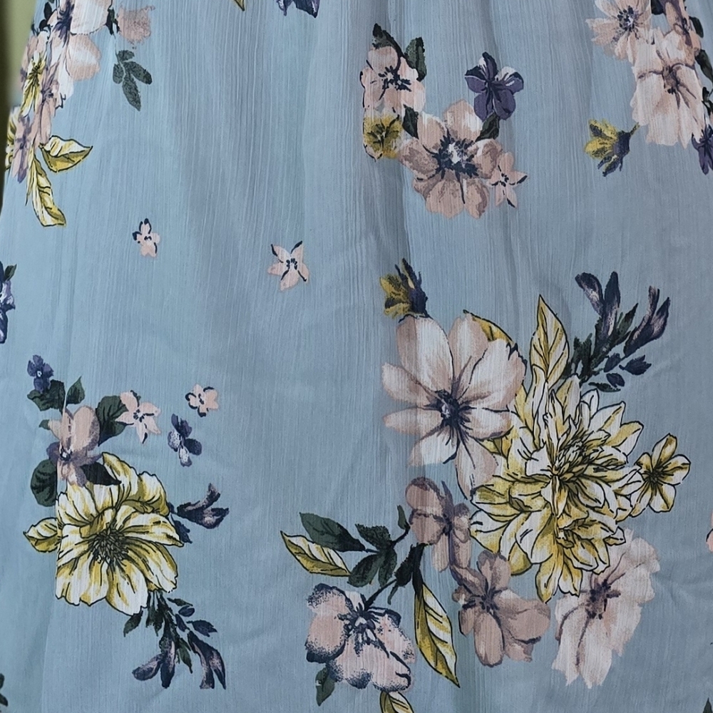💙 Floral Print Dress - Picture 8 of 10
